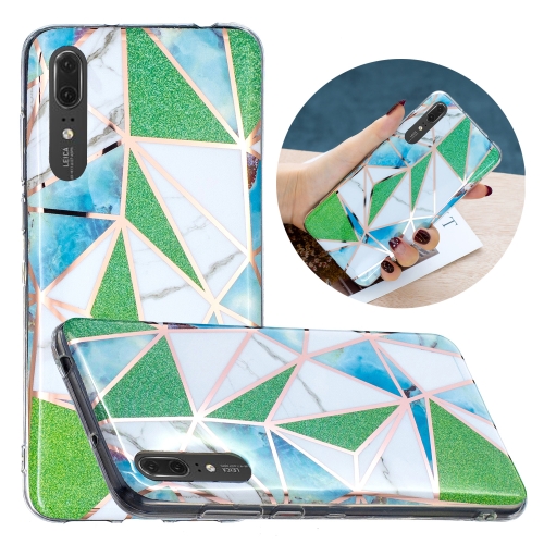 For Huawei P20 Flat Plating Splicing Gilding Protective Case(Green Triangle Body Color Matching)
For Huawei P20 Flat Plating Splicing Gilding Protective Case(Green Triangle Body Color Matching)