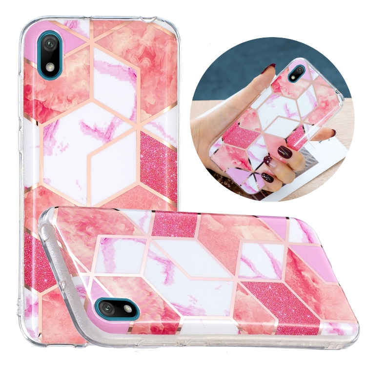For Huawei Y5 (2019) Flat Plating Splicing Gilding Protective Case(Cherry Glitter Color Matching)
For Huawei Y5 (2019) Flat Plating Splicing Gilding Protective Case(Cherry Glitter Color Matching)