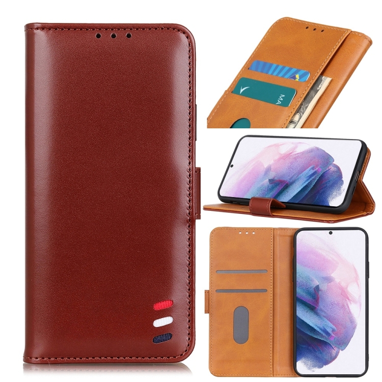 For Samsung Galaxy S21 Plus 5G 3-Color Pearl Texture Magnetic Buckle Horizontal Flip PU Leather Case with Card Slots & Wallet & Holder(Brown)
For Samsung Galaxy S21 Plus 5G 3-Color Pearl Texture Magnetic Buckle Horizontal Flip PU Leather Case with Card Slots & Wallet & Holder(Brown)