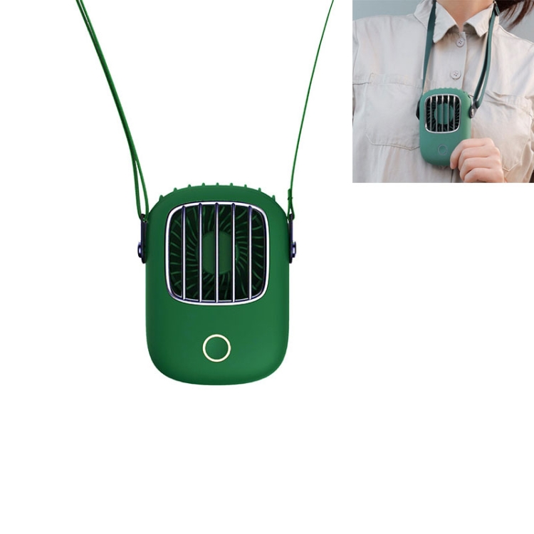 USB Charging Fan Portable Mini Hanging Neck Fan, with 3 Speed Control (Green)
USB Charging Fan Portable Mini Hanging Neck Fan, with 3 Speed Control (Green)