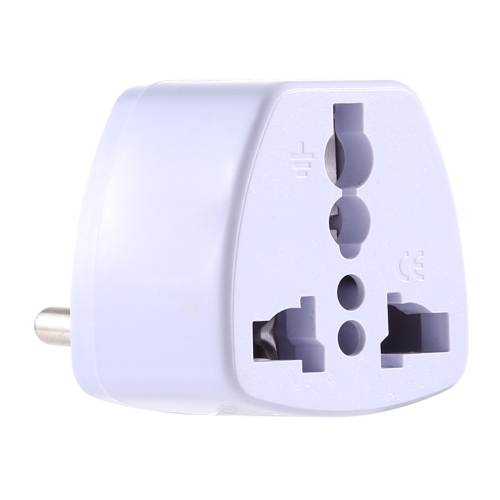 

003T Portable Universal Socket Computer Server Power Adapter Travel Charger, EU Plug(White)
