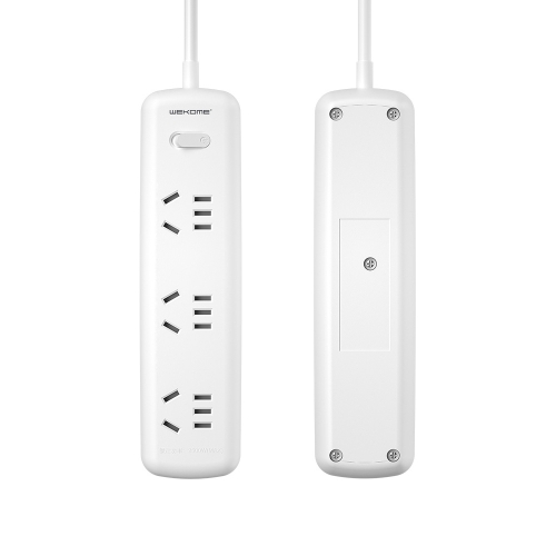 WK WP-P05 2500W 250V 6-hole Extension Wired Plugboard Fireproof Power Strip with Switch, Cable Length: 1.6m, CN Plug(White)
WK WP-P05 2500W 250V 6-hole Extension Wired Plugboard Fireproof Power Strip with Switch, Cable Length: 1.6m, CN Plug(White)