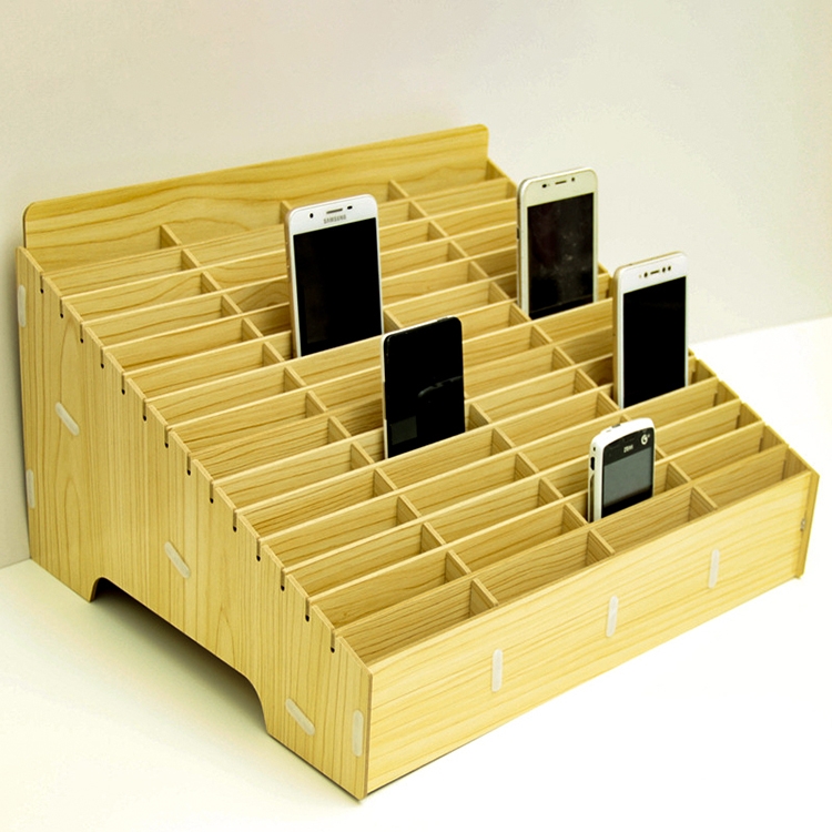 Wooden Multi-cell Mobile Phone Film Stand Desktop Display Rack, 60 Grids, Size: 41.7x34.5x23cm (Yellow)
Wooden Multi-cell Mobile Phone Film Stand Desktop Display Rack, 60 Grids, Size: 41.7x34.5x23cm (Yellow)
