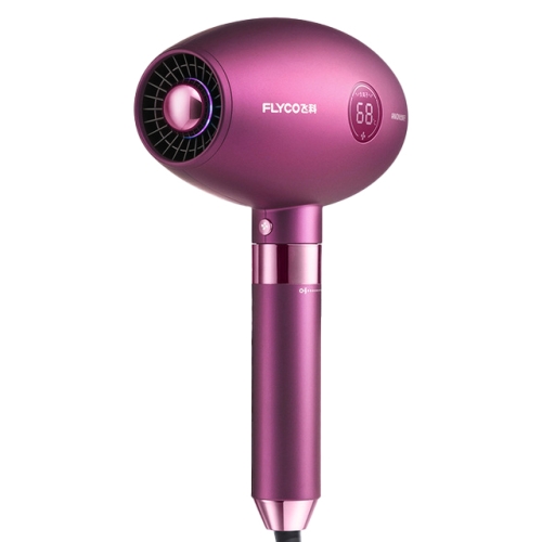 

Flyco FH6286 1800W Household High-power Cold Hot Wind Mute Negative Ion Hair Dryer, CN Plug (Pink)