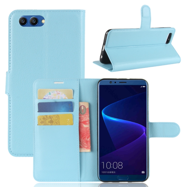 For Huawei Honor View 10 Litchi Texture Horizontal Flip Leather Case with Holder & Card Slots & Wallet(Blue)
For Huawei Honor View 10 Litchi Texture Horizontal Flip Leather Case with Holder & Card Slots & Wallet(Blue)