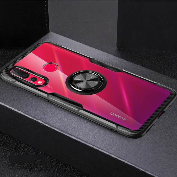 Scratchproof TPU + Acrylic Ring Bracket Protective Case for Huawei Nova 4 (Black)
Scratchproof TPU + Acrylic Ring Bracket Protective Case for Huawei Nova 4 (Black)