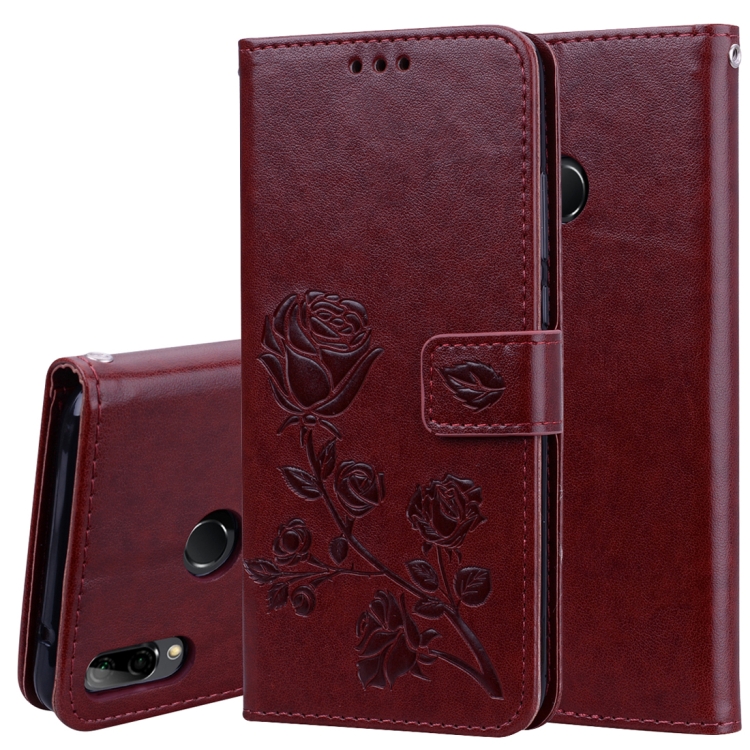 Rose Embossed Horizontal Flip PU Leather Case for Huawei Y9 (2019), with Holder & Card Slots & Wallet (Brown)
Rose Embossed Horizontal Flip PU Leather Case for Huawei Y9 (2019), with Holder & Card Slots & Wallet (Brown)