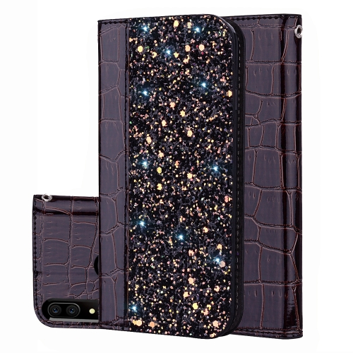 Crocodile Texture Glitter Powder Horizontal Flip Leather Case for Huawei Psmart z, with Card Slots & Holder (Black)
Crocodile Texture Glitter Powder Horizontal Flip Leather Case for Huawei Psmart z, with Card Slots & Holder (Black)