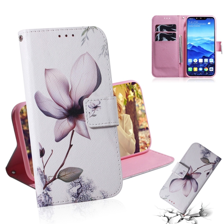 Magnolia Flower Pattern Coloured Drawing Horizontal Flip Leather Case for Huawei Mate 20 Lite, with Holder & Card Slots & Wallet
Magnolia Flower Pattern Coloured Drawing Horizontal Flip Leather Case for Huawei Mate 20 Lite, with Holder & Card Slots & Wallet