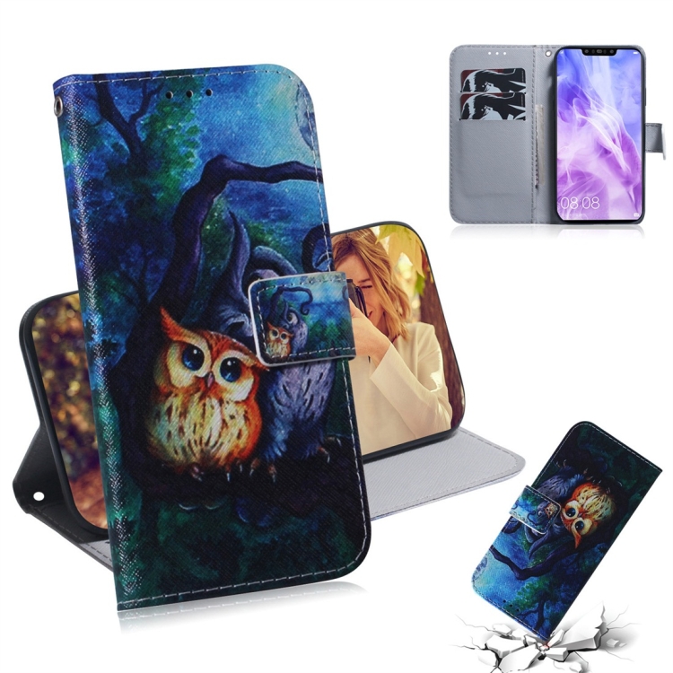Oil Painting Owl Pattern Coloured Drawing Horizontal Flip Leather Case for Huawei Nova 3, with Holder & Card Slots & Wallet
Oil Painting Owl Pattern Coloured Drawing Horizontal Flip Leather Case for Huawei Nova 3, with Holder & Card Slots & Wallet