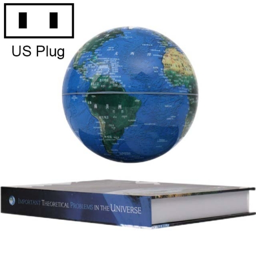6 inch Bilingual Dark Blue Colored Light Magnetic Levitation Globe + Book Shape Base Office Crafts Ornaments, US Plug
6 inch Bilingual Dark Blue Colored Light Magnetic Levitation Globe + Book Shape Base Office Crafts Ornaments, US Plug