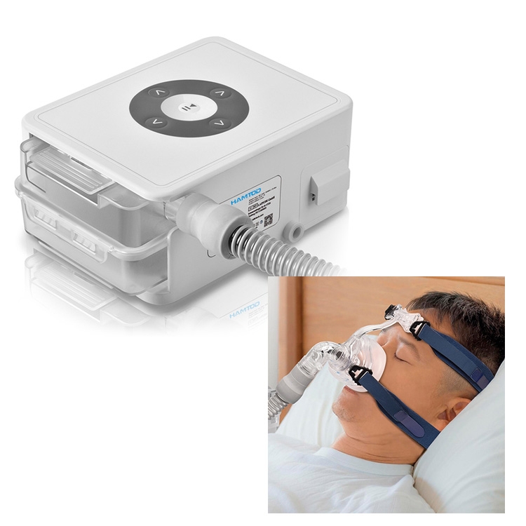 HAMTOD H20 Travel Mini CPAP Breathing Machine with Touchable Display, EU Plug
HAMTOD H20 Travel Mini CPAP Breathing Machine with Touchable Display, EU Plug
