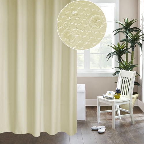 Thickening Waterproof And Mildew Curtain Honeycomb Texture Polyester Cloth Shower Curtain Bathroom Curtains,Size:200*200cm(Beige)
Thickening Waterproof And Mildew Curtain Honeycomb Texture Polyester Cloth Shower Curtain Bathroom Curtains,Size:200*200cm(Beige)