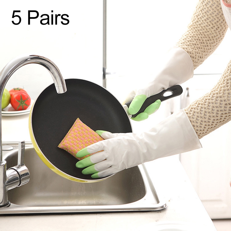 5 Pairs Sale Shark Housework Cleaning PVC Latex Gloves Waterproof Thicken Laundry Washing Gloves (Green) 
5 Pairs Sale Shark Housework Cleaning PVC Latex Gloves Waterproof Thicken Laundry Washing Gloves (Green)