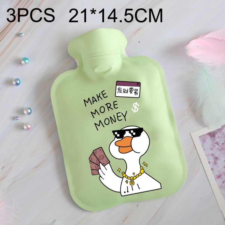 3 PCS Cartoon Warm Household Water Injection Hot Water Bag, Random Color Delivery, Size:L, 21x14.5cm
3 PCS Cartoon Warm Household Water Injection Hot Water Bag, Random Color Delivery, Size:L, 21x14.5cm