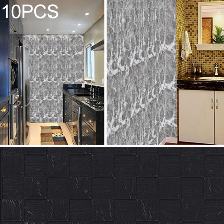 10 PCS Creative 3D Stone Pattern Wall Stickers Wallpaper Decoration, Size: 70 x 70cm (Black)
10 PCS Creative 3D Stone Pattern Wall Stickers Wallpaper Decoration, Size: 70 x 70cm (Black)