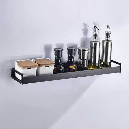50cm Kitchen Multi-function Wall Hanging Holder Seasoning Storage Rack (Black)
50cm Kitchen Multi-function Wall Hanging Holder Seasoning Storage Rack (Black)