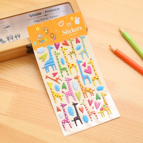 2 PCS Giraffe Pattern Creative Cartoon Children DIY Album Diary Decorative Stereo Bubble Sticker
2 PCS Giraffe Pattern Creative Cartoon Children DIY Album Diary Decorative Stereo Bubble Sticker