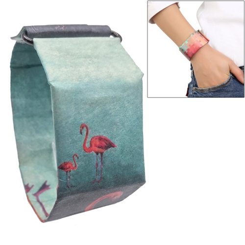 Flamingo Pattern Creative Fashion Waterproof Paper Watch Intelligent Paper Electronic Wristwatch
Flamingo Pattern Creative Fashion Waterproof Paper Watch Intelligent Paper Electronic Wristwatch