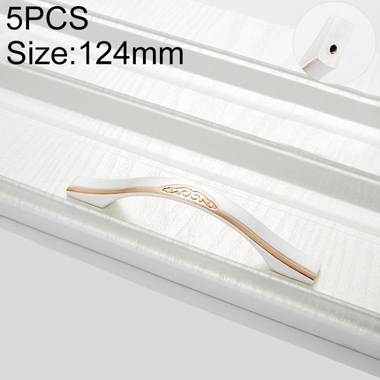 5 PCS 6558-96 Gold + Silver Drawer Cabinet Handle
5 PCS 6558-96 Gold + Silver Drawer Cabinet Handle