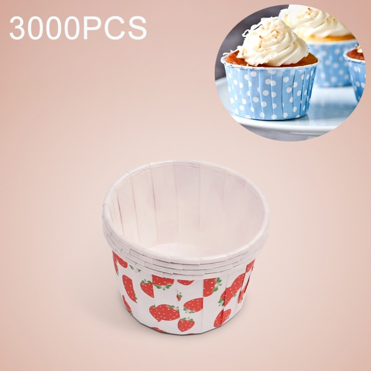 3000 PCS Round Lamination Cake Cup Muffin Cases Chocolate Cupcake Liner Baking Cup, Size: 5 x 3.8 x 3cm
3000 PCS Round Lamination Cake Cup Muffin Cases Chocolate Cupcake Liner Baking Cup, Size: 5 x 3.8 x 3cm