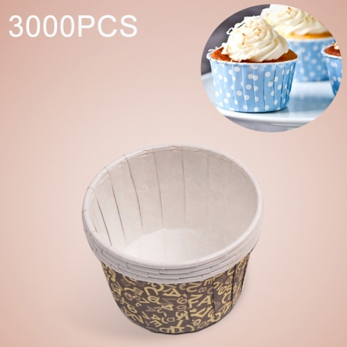 3000 PCS Round Lamination Cake Cup Muffin Cases Chocolate Cupcake Liner Baking Cup, Size: 6.8 x 5 x 3.9cm
3000 PCS Round Lamination Cake Cup Muffin Cases Chocolate Cupcake Liner Baking Cup, Size: 6.8 x 5 x 3.9cm