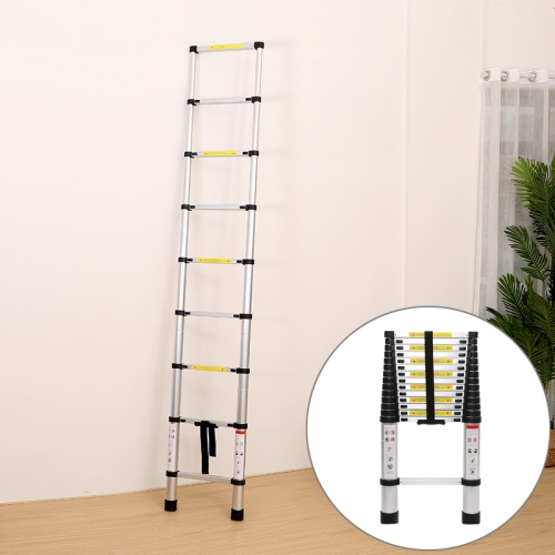 Multifunctional Thickened Aluminum Alloy Single-sided Telescopic Ladder, Size: 4.4m
Multifunctional Thickened Aluminum Alloy Single-sided Telescopic Ladder, Size: 4.4m