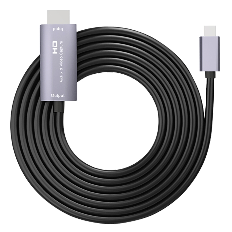 Z36A HDMI Male to USB-C / Type-C Male HD Video Capture Card, Cable Length: 2m
Z36A HDMI Male to USB-C / Type-C Male HD Video Capture Card, Cable Length: 2m