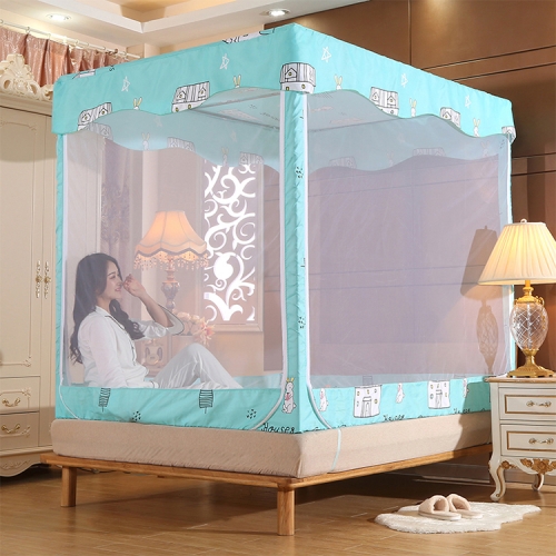 Square Ceiling Zipper Mosquito Net Encryption Zipper Three Door Defence Mosquito for 1.2m Bed with Anti-slip Rope (Green)
Square Ceiling Zipper Mosquito Net Encryption Zipper Three Door Defence Mosquito for 1.2m Bed with Anti-slip Rope (Green)