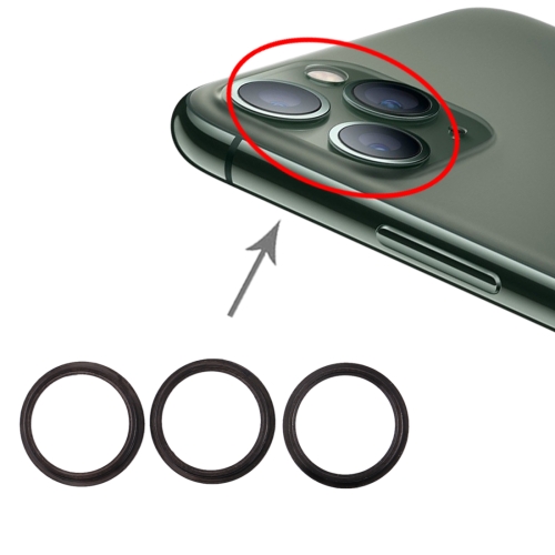 3 PCS Rear Camera Glass Lens Metal Protector Hoop Ring for iPhone 11 Pro & 11 Pro Max(Grey)
3 PCS Rear Camera Glass Lens Metal Protector Hoop Ring for iPhone 11 Pro & 11 Pro Max(Grey)
