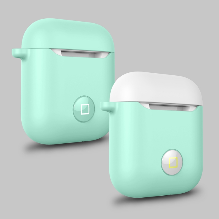 HX-0010-CMD Anti-fall Wireless Bluetooth Earphone Silicone Protective Case for Apple AirPods 1 (White + Green)
HX-0010-CMD Anti-fall Wireless Bluetooth Earphone Silicone Protective Case for Apple AirPods 1 (White + Green)