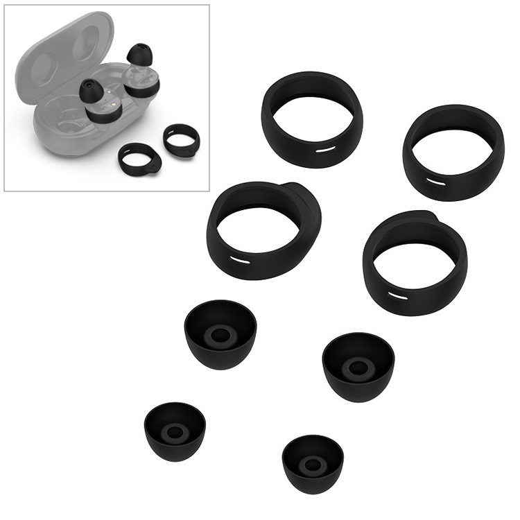 8 PCS For Galaxy Buds 2019 Wireless Bluetooth Earphone Silicone Earplug Sleeve(Black)
8 PCS For Galaxy Buds 2019 Wireless Bluetooth Earphone Silicone Earplug Sleeve(Black)
