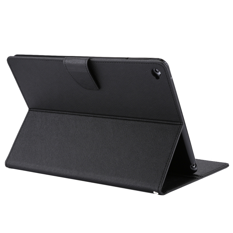 GOOSPERY FANCY DIARY for iPad Air 2 Cross Texture Leather Case with Card Slot & Holder & Wallet(Black)
GOOSPERY FANCY DIARY for iPad Air 2 Cross Texture Leather Case with Card Slot & Holder & Wallet(Black)