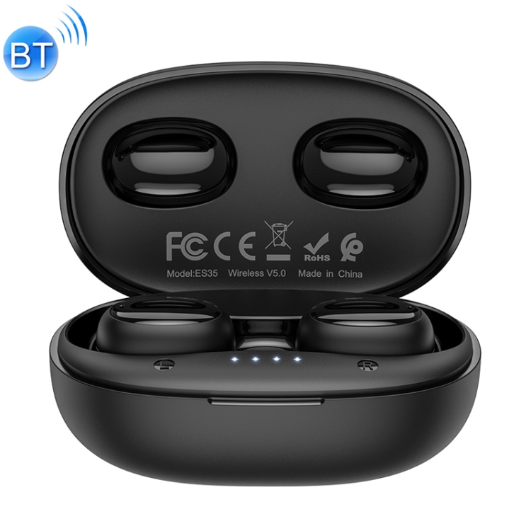 Hoco ES35 Bluetooth 5.0 Breezy Wireless Bluetooth Earphone with Charging Box (Black)
Hoco ES35 Bluetooth 5.0 Breezy Wireless Bluetooth Earphone with Charging Box (Black)