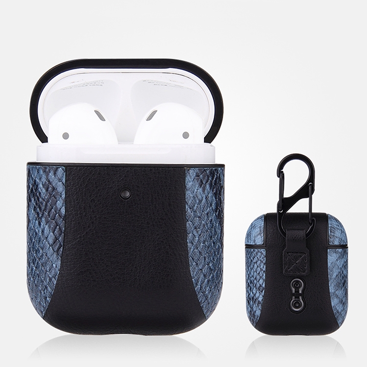 Colour-matching Flip-over Leather Earphones Shockproof Protective Case for Apple AirPods 1 / 2(Blue)
Colour-matching Flip-over Leather Earphones Shockproof Protective Case for Apple AirPods 1 / 2(Blue)