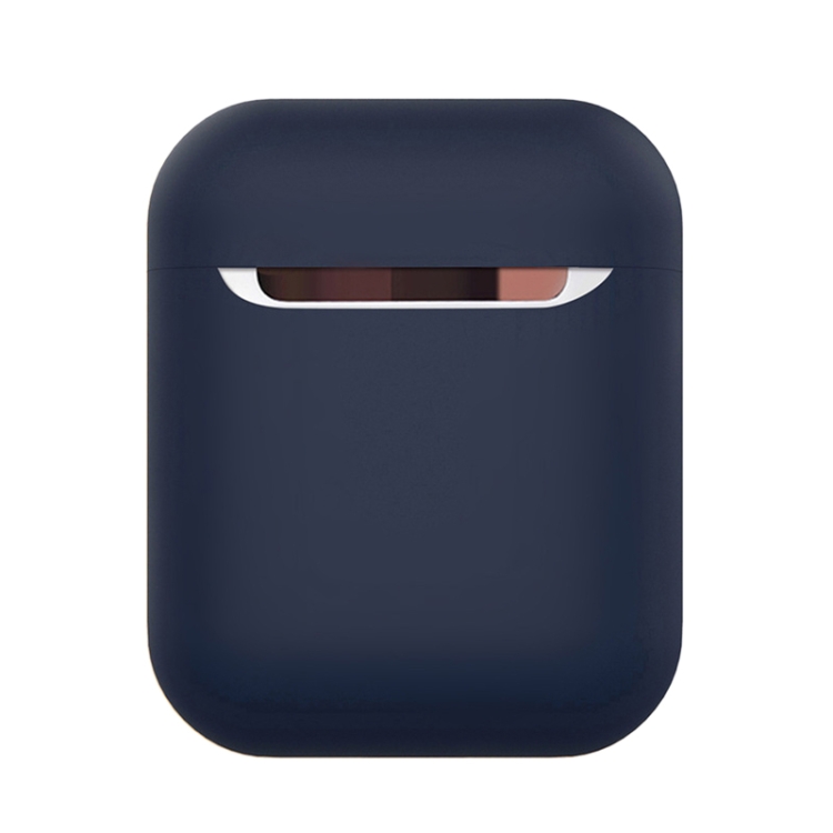 Wireless Earphones Shockproof Liquid Silicone Protective Case for Apple AirPods 1 / 2(Dark Blue)
Wireless Earphones Shockproof Liquid Silicone Protective Case for Apple AirPods 1 / 2(Dark Blue)