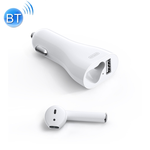 JOYROOM JR-CP1 Bluetooth 5.0 Multi-function Quick Charging Car USB Charger with Wireless Earphone(White)
JOYROOM JR-CP1 Bluetooth 5.0 Multi-function Quick Charging Car USB Charger with Wireless Earphone(White)