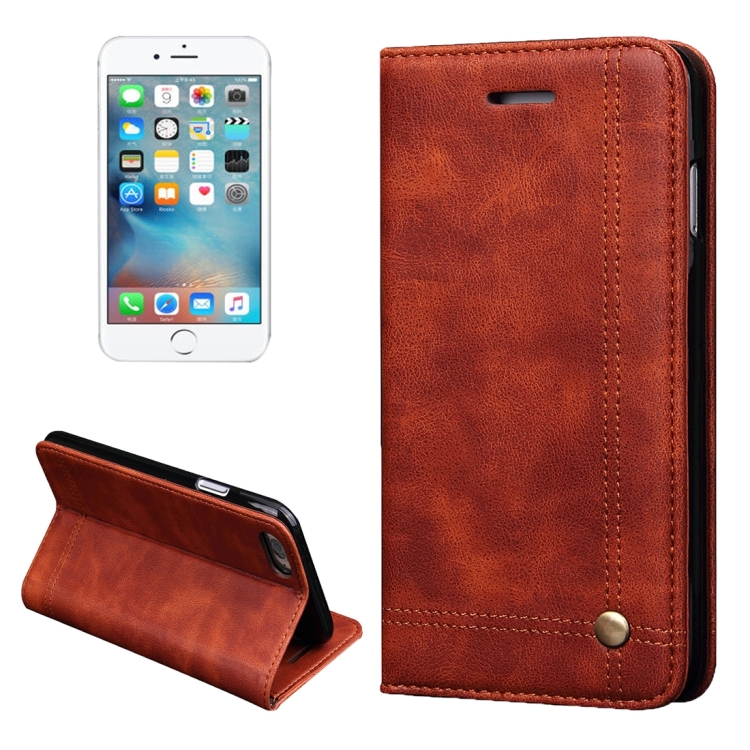 For iPhone 6 & 6s Retro Crazy Horse Texture Magnetic Adsorption Horizontal Flip Leather Case with Card Slot & Holder & Wallet(Brown)
For iPhone 6 & 6s Retro Crazy Horse Texture Magnetic Adsorption Horizontal Flip Leather Case with Card Slot & Holder & Wallet(Brown)