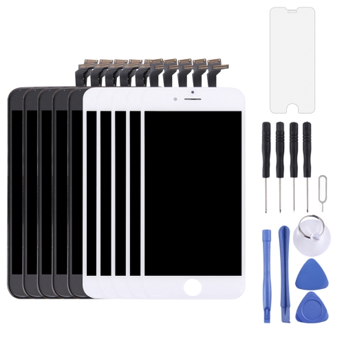 5 PCS Black + 5 PCS White LCD Screen and Digitizer Full Assembly with Frame for iPhone 6
5 PCS Black + 5 PCS White LCD Screen and Digitizer Full Assembly with Frame for iPhone 6
