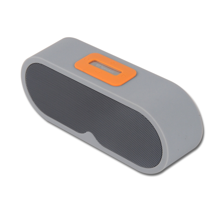 F1 Bluetooth 4.2 Stereo Speaker, Support Hands-free / AUX Audio / TF Card / FM (Grey) 
F1 Bluetooth 4.2 Stereo Speaker, Support Hands-free / AUX Audio / TF Card / FM (Grey)