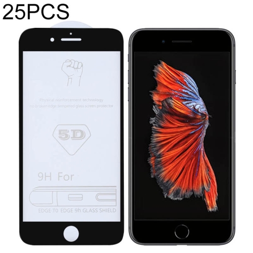 25 PCS 9H 5D Full Glue Full Screen Tempered Glass Film for iPhone 6 Plus / 6s Plus
25 PCS 9H 5D Full Glue Full Screen Tempered Glass Film for iPhone 6 Plus / 6s Plus