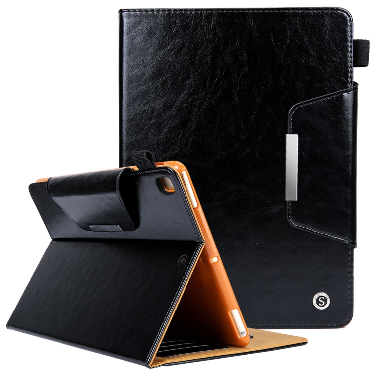 Crazy Horse Texture Horizontal Flip Case for iPad 9.7 (2018) & iPad 9.7 inch (2017), with Holder & Card Slots(Black)
Crazy Horse Texture Horizontal Flip Case for iPad 9.7 (2018) & iPad 9.7 inch (2017), with Holder & Card Slots(Black)