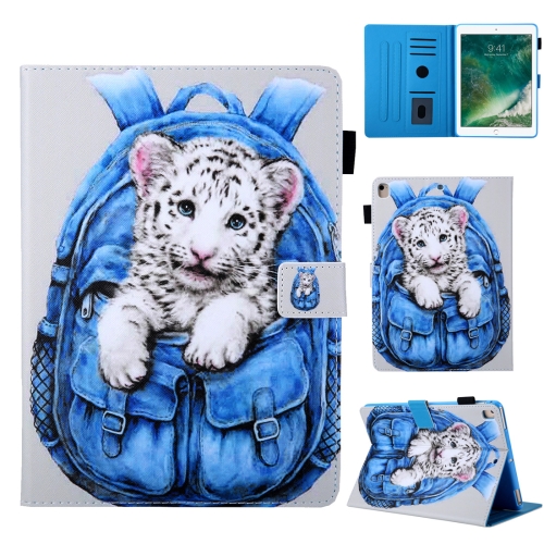 School Bag Series White Tiger Pattern Horizontal Flip Leather Case for iPad Air / Air 2 / iPad Pro 9.7 2016 / iPad 9.7 2017 / iPad 9.7 2018, with Holder & Card Slot & Sleep / Wake-up Function
School Bag Series White Tiger Pattern Horizontal Flip Leather Case for iPad Air / Air 2 / iPad Pro 9.7 2016 / iPad 9.7 2017 / iPad 9.7 2018, with Holder & Card Slot & Sleep / Wake-up Function