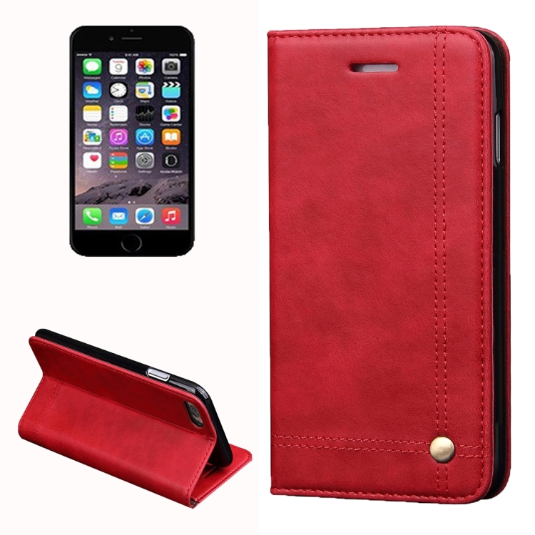 For iPhone 8 & 7 Retro Crazy Horse Texture Magnetic Adsorption Horizontal Flip Leather Case with Card Slot & Holder & Wallet(Red)
For iPhone 8 & 7 Retro Crazy Horse Texture Magnetic Adsorption Horizontal Flip Leather Case with Card Slot & Holder & Wallet(Red)
