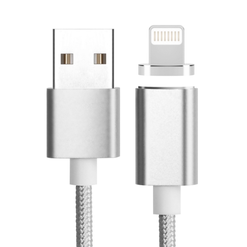 1.2m Weave Style 5V 2A 8 Pin to USB 2.0 Magnetic Data / Charger Cable, For iPhone XR / iPhone XS MAX / iPhone X & XS / iPhone 8 & 8 Plus / iPhone 7 & 7 Plus / iPhone 6 & 6s & 6 Plus & 6s Plus / iPad(Silver)
1.2m Weave Style 5V 2A 8 Pin to USB 2.0 Magnetic Data / Charger Cable, For iPhone XR / iPhone XS MAX / iPhone X & XS / iPhone 8 & 8 Plus / iPhone 7 & 7 Plus / iPhone 6 & 6s & 6 Plus & 6s Plus / iPad(Silver)