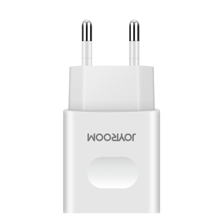 JOYROOM L-L221 5V 2A Portable Dual USB Ports Smart Charge Travel Charger, EU Plug
JOYROOM L-L221 5V 2A Portable Dual USB Ports Smart Charge Travel Charger, EU Plug