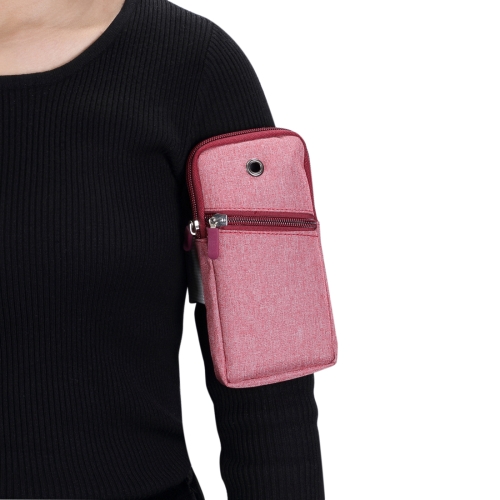 Multi-functional Universal Thin Sports Arm Bag Phone bag Wrist Pack with Earphone Hole for 6.5 Inch or Below Smartphones, Arm Size : 22-38cm (Pink)
Multi-functional Universal Thin Sports Arm Bag Phone bag Wrist Pack with Earphone Hole for 6.5 Inch or Below Smartphones, Arm Size : 22-38cm (Pink)