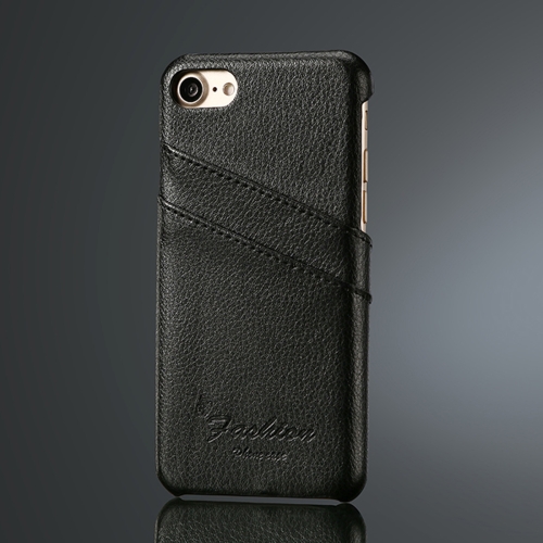 Fierre Shann Litchi Texture Genuine Leather Case for iPhone 8 & 7, with Card Slots(Black)
Fierre Shann Litchi Texture Genuine Leather Case for iPhone 8 & 7, with Card Slots(Black)