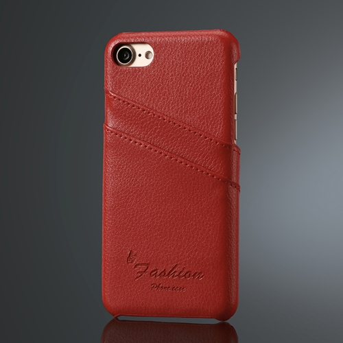 Fierre Shann Litchi Texture Genuine Leather Case for iPhone 8 & 7, with Card Slots(Red)
Fierre Shann Litchi Texture Genuine Leather Case for iPhone 8 & 7, with Card Slots(Red)