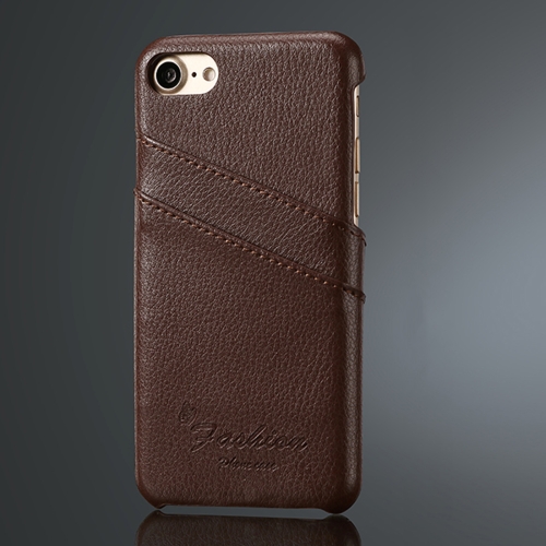 Fierre Shann Litchi Texture Genuine Leather Case For iPhone SE 2020 & 8 & 7, with Card Slots(Brown)
Fierre Shann Litchi Texture Genuine Leather Case For iPhone SE 2020 & 8 & 7, with Card Slots(Brown)